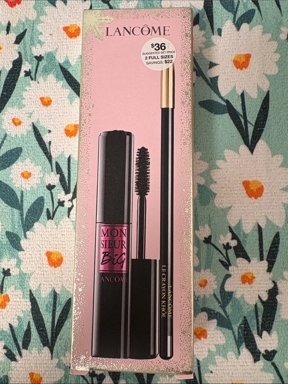 Lancôme Monsieur Big Mascara & Le Crayon Khôl Set - Black